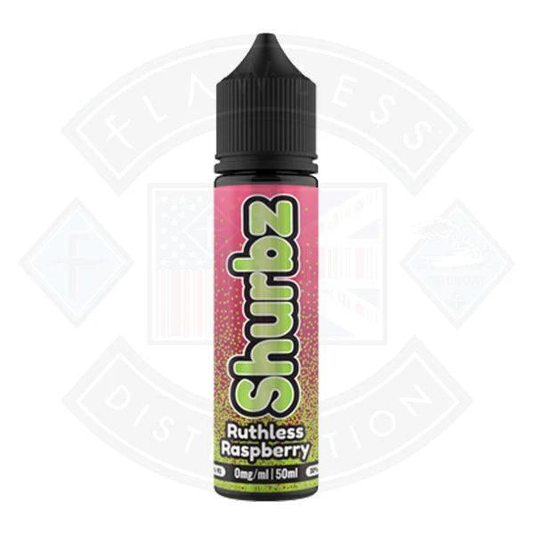 Shurbz Ruthless Raspberry 0mg 50ml Shorfill - Flawless Vape Shop