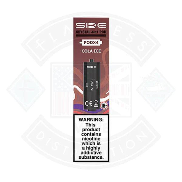 SKE Crystal 4in1 Prefilled Pod 4pcs - Flawless Vape Shop