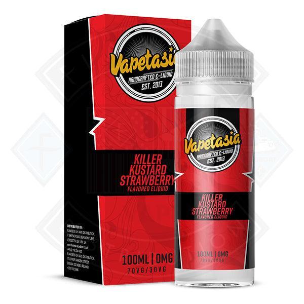 Vapetasia - Killer Kustard Strawberry 100ml 0mg - Flawless Vape Shop