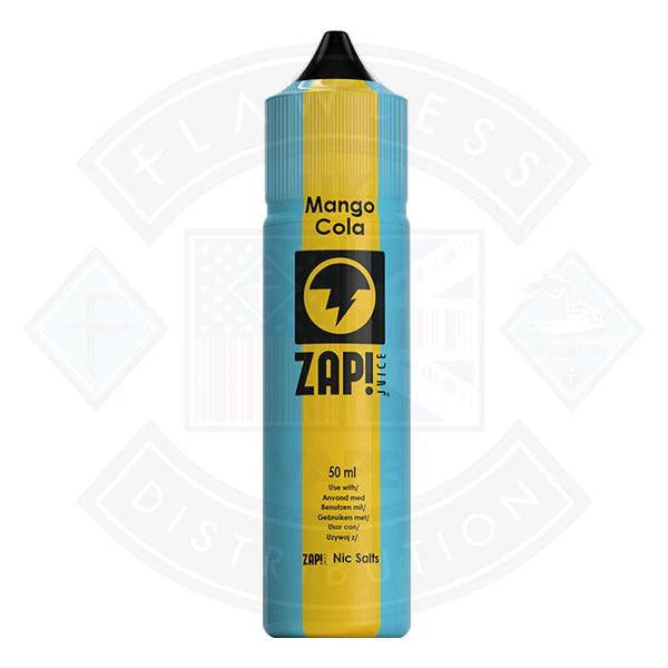 Zap! Mango Cola 50ml 0mg Shortfill E-Liquid - Flawless Vape Shop