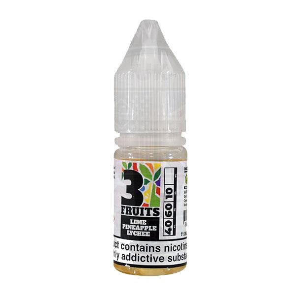 3 Fruits Lime Pineapple Lychee 10ml