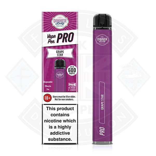 Dinner Lady Disposable Vape Pen Pro 2ml