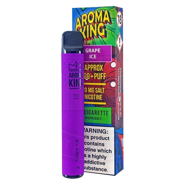 Aroma King Disposable E-Cigarette Grape Ice 2ml