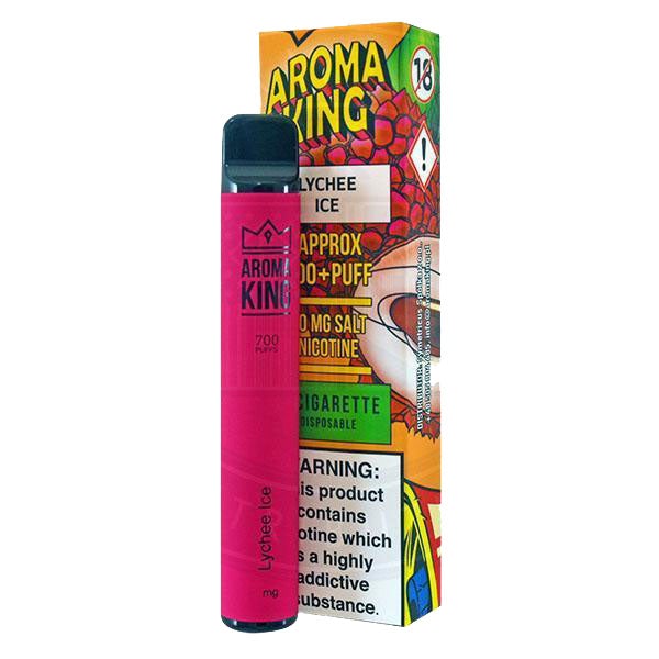 Aroma King Disposable E-Cigarette Lychee Ice 2ml