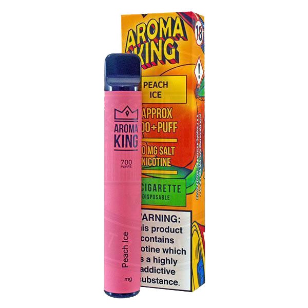 Aroma King Disposable E-Cigarette Peach Ice 2ml