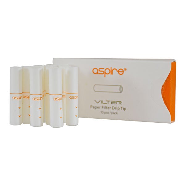Aspire Vilter Filter Tips 10 pack