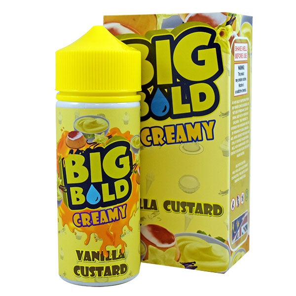 Big Bold Creamy - Vanilla Custard 0mg 100ml Shortfill