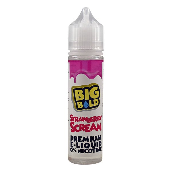 Big Bold Strawberry Scream 0mg 50ml Shortfill E-Liquid