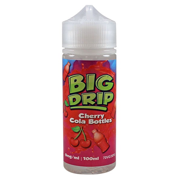 Doozy Vape - Big Drip Cherry Cola Bottles 0mg 100ml Shortfill