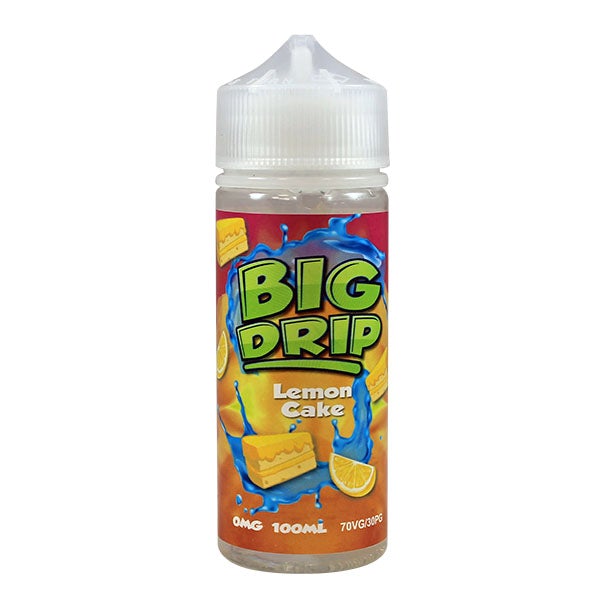 Big Drip Lemon Cake 0mg 100ml Shortfill
