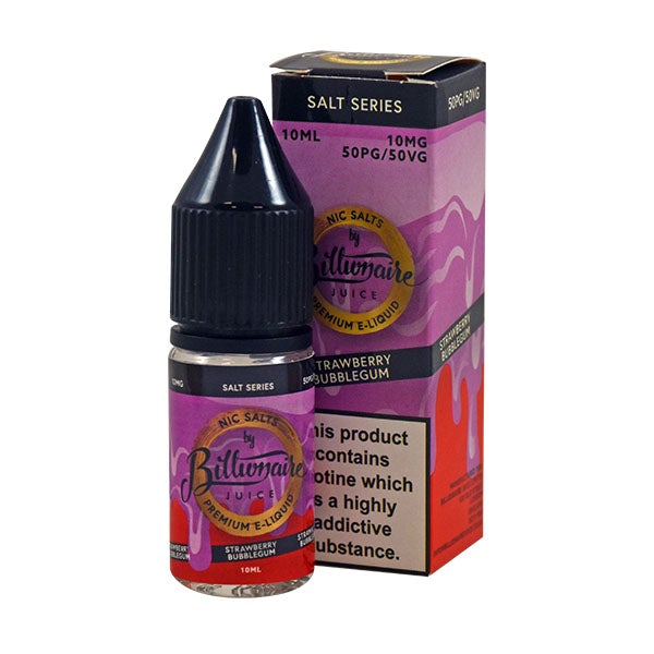 Billionaire Juice Nic Salt - Strawberry Bubblegum 10ml