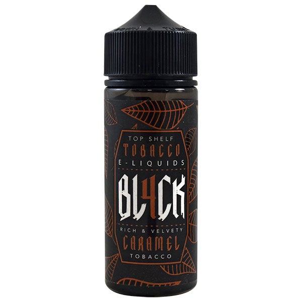 BL4CK Caramel Tobacco 0mg 100ml shortfill E-Liquid