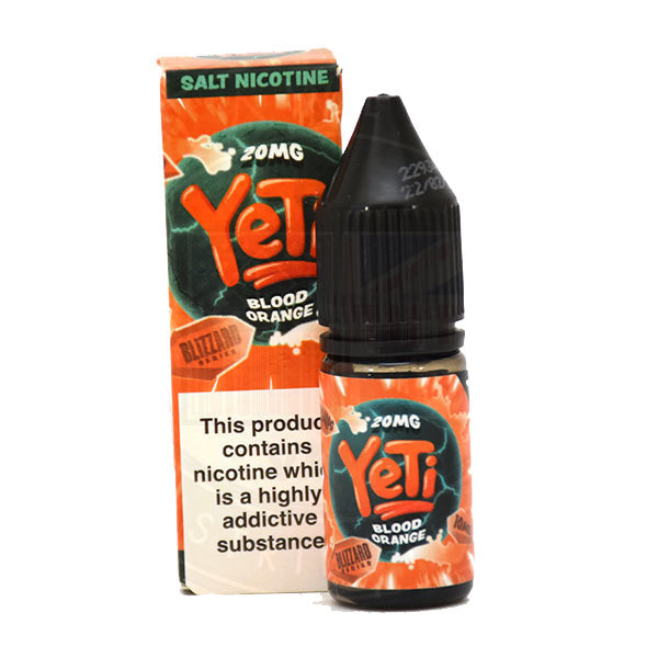 Yeti Salt - Blizzard Blood Orange 10ml E Liquid