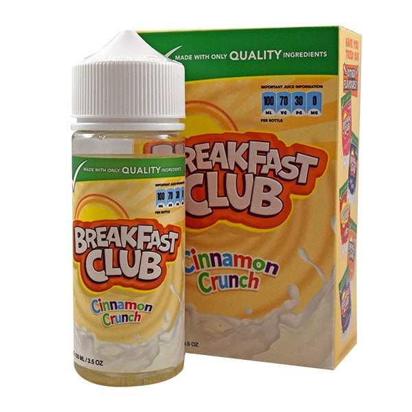 Breakfast Club - Cinnamon Crunch 0mg 100ml Shortfill