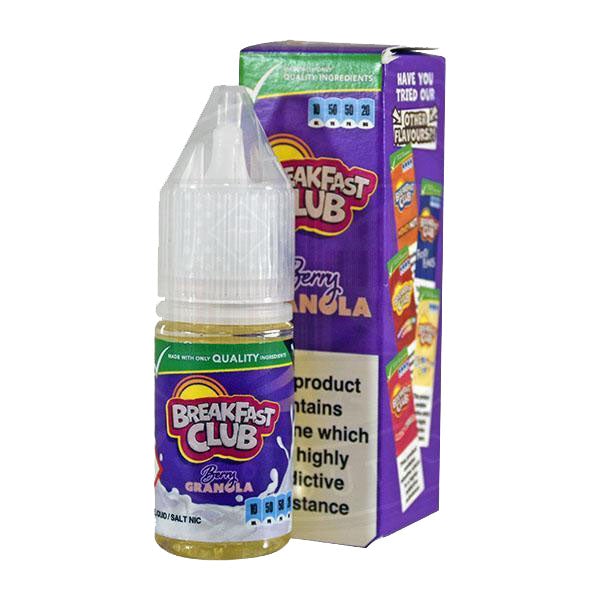 Breakfast Club Nic Salt - Berry Granola 10ml