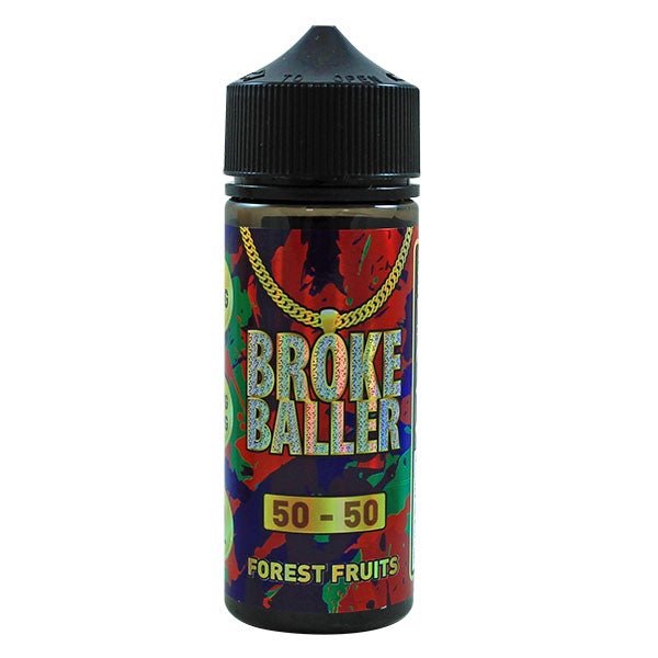 Broke Baller Forest Fruits 0mg 80ml Shortfill E-Liquid