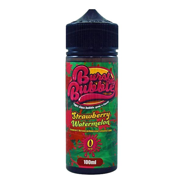 Burst My Bubble Strawberry Watermelon 0mg 100ml Shortfill