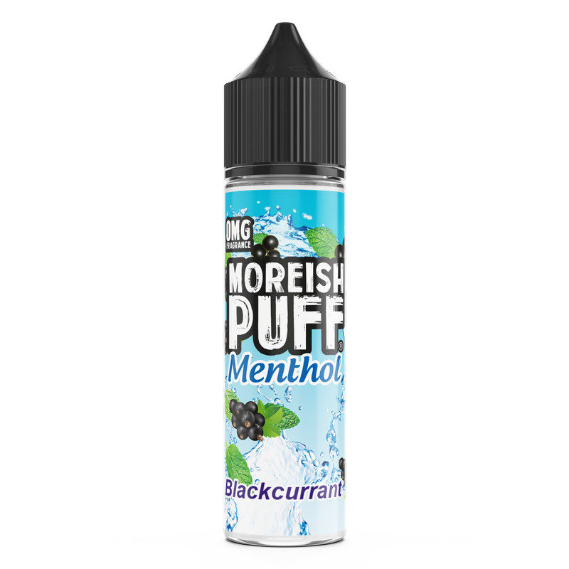 Moreish Puff Menthol Blackcurrant 0mg 50ml Shortfill E-liquid
