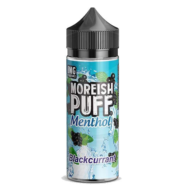 Moreish Puff Menthol Blackcurrant 0mg 100ml Shortfill E-liquid
