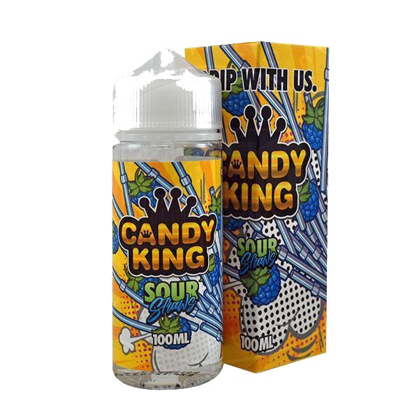 Candy King Sour Straws 100ml 0mg Shortfill E-Liquid