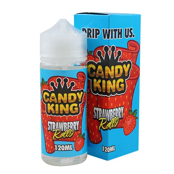 Candy King Strawberry Rolls 0mg 100ml Shortfill E-Liquid