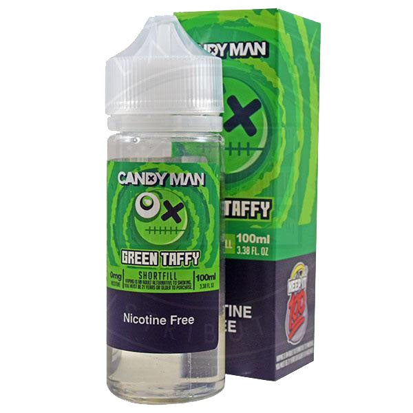 Candy Man- Green Taffy 0mg 100ml Shortfill