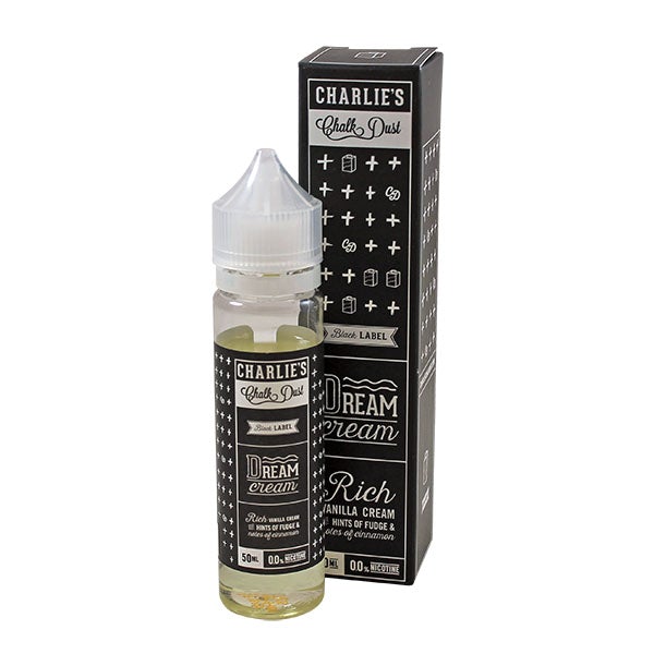 Black Label - Dream Cream 50ml by Charlie's Chalkdust Short Fill e-liquid
