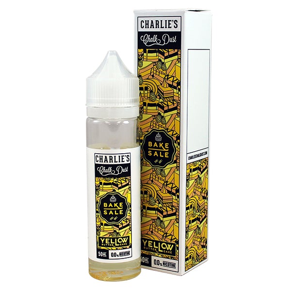 Yellow Butter Cake 50ml 0mg by Charlie's Chalkdust shortfill e-liquid