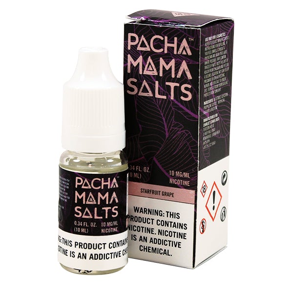 Pacha Mama Salts Starfruit Grape 10ml E Liquid