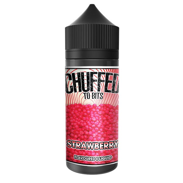 Chuffed To Bits - Strawberry 0mg 100ml Shortfill E-Liquid