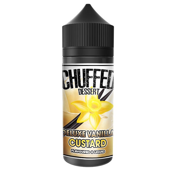 Chuffed  Dessert - Deluxe Vanilla Custard  0mg 100ml Shortfill E-Liquid