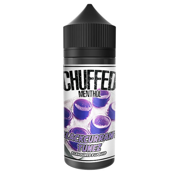 Chuffed Menthol - Blackcurrant Tunez 0mg 100ml Shortfill E-Liquid