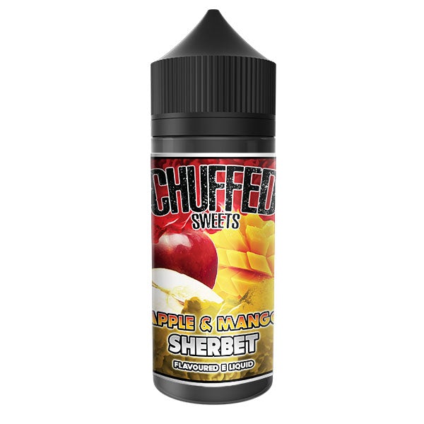 Chuffed Sweets - Apple and Mango Sherbet 0mg 100ml Shortfill E-Liquid