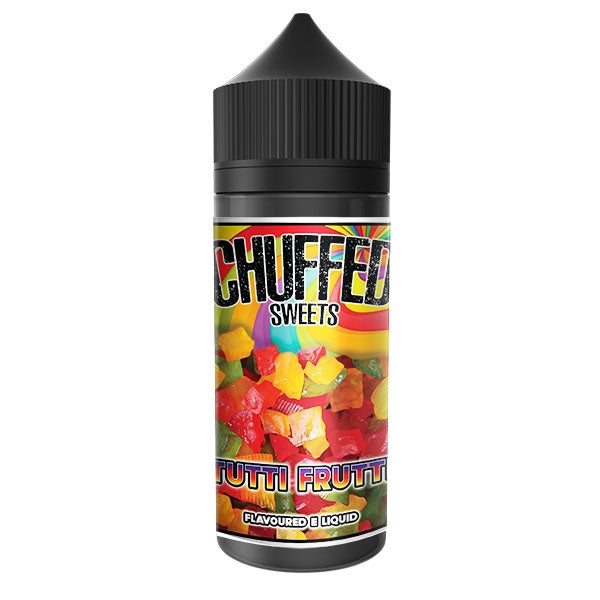 Chuffed Sweets - Tutti Frutti 0mg 100ml Shortfill E-Liquid