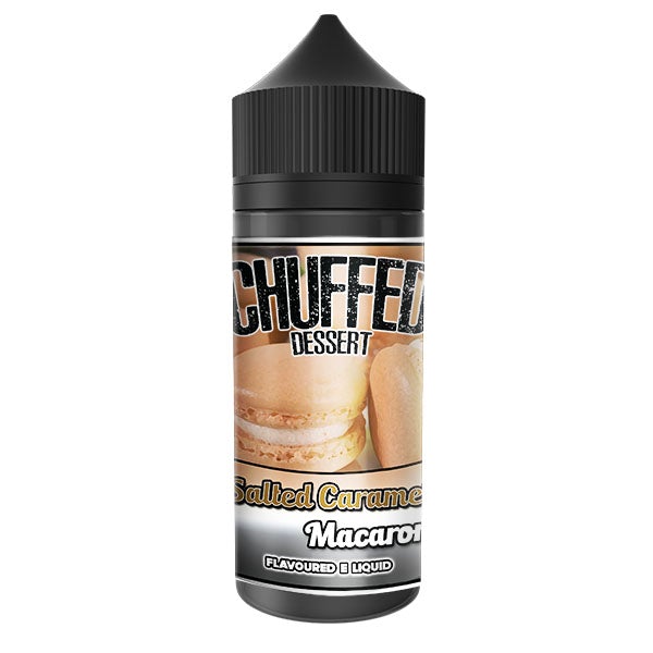Chuffed Dessert - Salted Caramel Macaron 0mg 100ml Shortfill E-Liquid