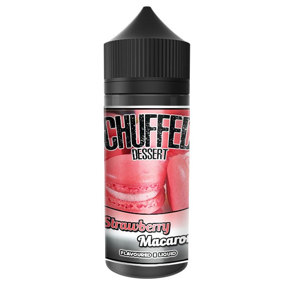 Chuffed Dessert - Strawberry Macaron 0mg 100ml Shortfill E-Liquid