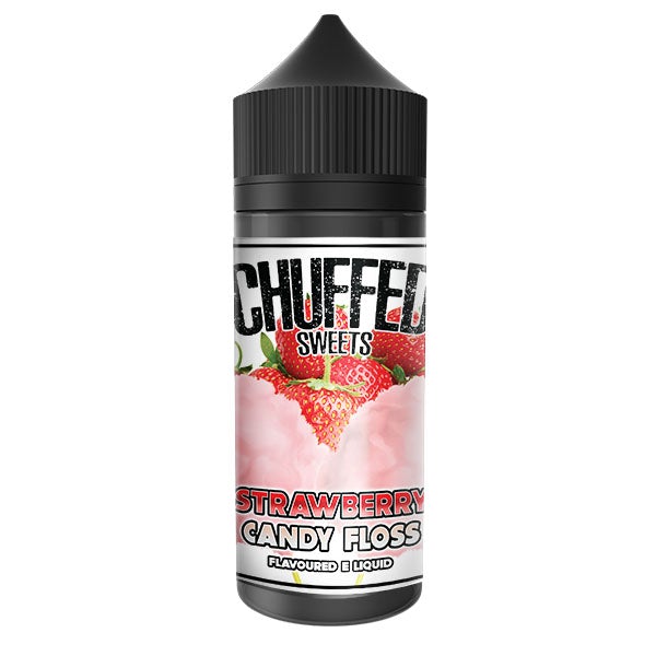 Chuffed Sweets - Strawberry Candy Floss 0mg 100ml Shortfill E-Liquid