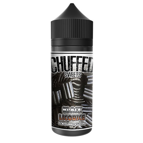 Chuffed Sweets - Black Licorice 0mg 100ml Shortfill E-Liquid
