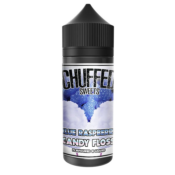 Chuffed Sweets - Blue Raspberry Candy Floss 0mg 100ml Shortfill E-Liquid