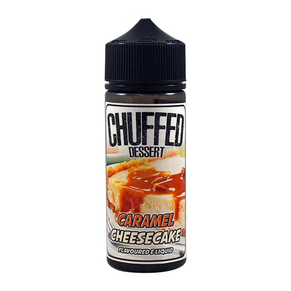 Chuffed Dessert - Caramel Cheesecake 0mg 100ml Shortfill E-Liquid