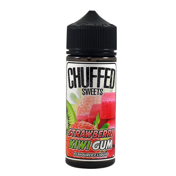 Chuffed Sweets - Strawberry Kiwi Gum 0mg 100ml Shortfill E-Liquid