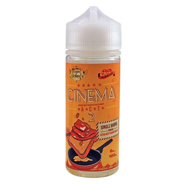 Clouds of Icarus Cinema Act 2 The Best French Toast 0mg 100ml Shortfill