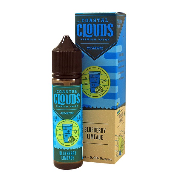 Coastal Clouds Oceanside - Blueberry Limeade 0mg 50ml shortfill