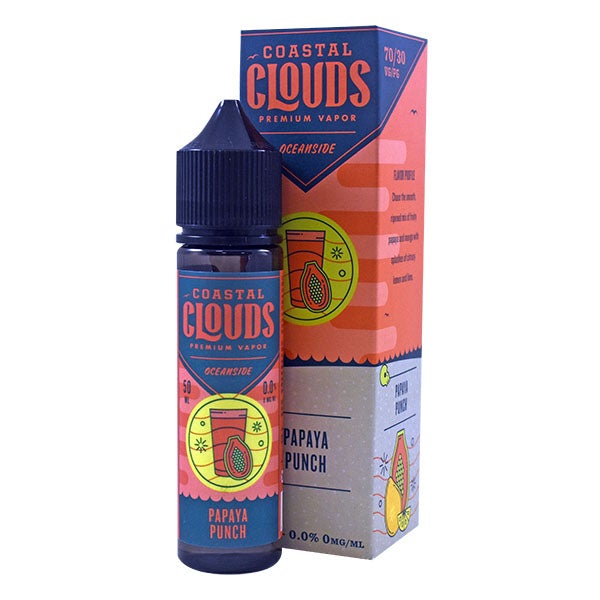Coastal Clouds Oceanside - Papaya Punch 0mg 50ml shortfill