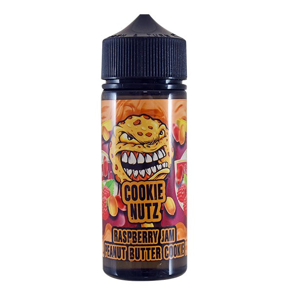 Cookie Nutz -  Raspberry Jam Peanut Butter Cookie 0mg 100ml Shortfill