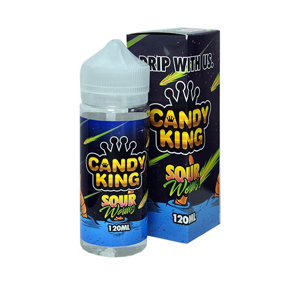 Candy King Sour Worms 0mg 100ml Shortfill E-liquid