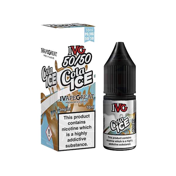 IVG 50:50 Cola Ice TPD Compliant e-liquid