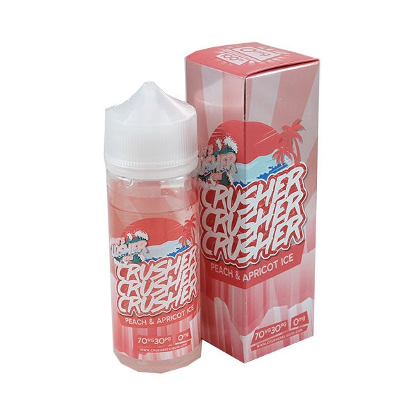 Crusher Peach Apricot Ice 100ml 0mg (New Look)