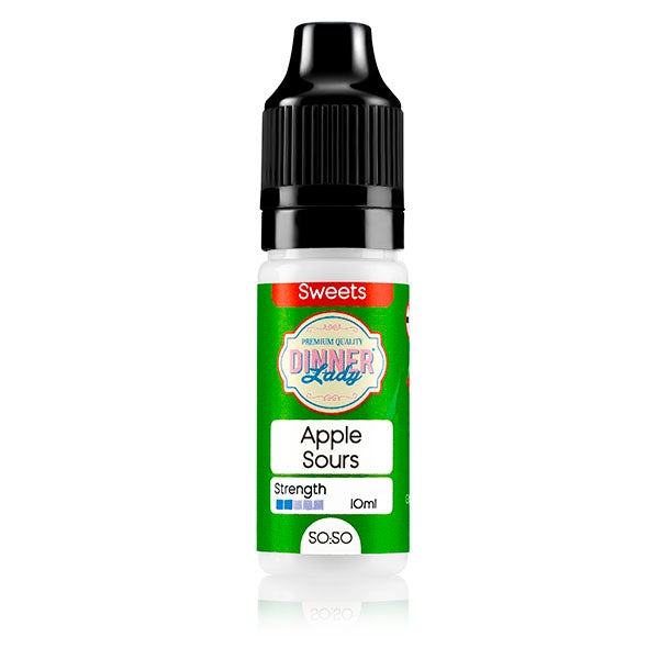 Dinner Lady Sweets 50/50 Apple Sours 10ml