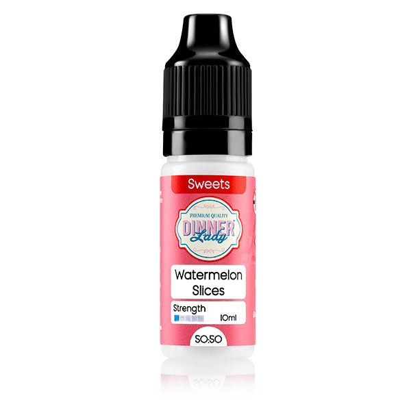 Dinner Lady Sweets 50/50 Watermelon Slices 10ml